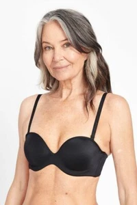 BERLEI - ULTIMATE COMFORT STRAPLESS BRA Black Sz 10-18 NEW - Picture 1 of 2