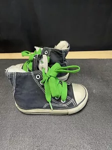 AIRWALK Blue/White Sneakers Shoes Size 6 Chucks Style High Top Baby Infant - Picture 1 of 7