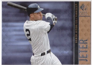 DEREK JETER SP ROOKIE UD New York Yankees Béisbol Cubierta Superior Tarjeta ¡CAPITÁN CORTE! - Imagen 1 de 2
