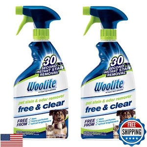 Bissell Woolite Free and Clear, Flecken- und Geruchsentferner für Haustiere, 22oz (2er Pack), - Bild 1 von 5