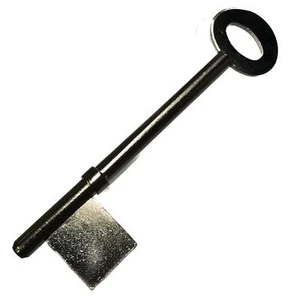 3.5 Gauge Rimlock Mortice Lock Key Blank Extra Long 6mm Diameter Steel - Picture 1 of 1