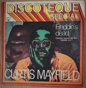 Curtis Mayfield – Freddie's Dead (OST Superfly)/ Underground 1972 single 7" HEAR - Bild 1 von 2
