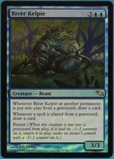 River Kelpie FOIL Shadowmoor NM Blue Rare MAGIC MTG CARD (ID# 96348) ABUGames