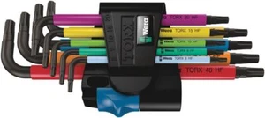 Wera - 967 TX Multicolour HF 1 L-key set with holding function 9 pcs-05024179001 - Picture 1 of 1