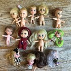 Lot Of vintage Little Kiddles Dolls, 1960's,