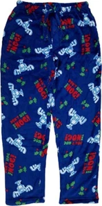Weihnachtsferien Don't Hog The Nog Fleece Lounge Schlafhose (Herren M, L) Neu mit Etikett - Bild 1 von 3