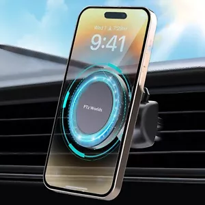 MagSafe Phone Holders for Air Vent Twist-Lock, Car Cup, Dashboard, & Windshield - Picture 1 of 37