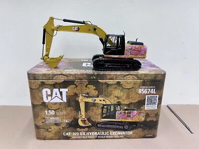 DM 1/50 Cat 320 GX Hydraulic Excavator Diecast Model Limited edition 85674L  - Image 1 of 4