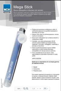 Stucco epossidico rinforzato con acciaio Mega Stick - Foto 1 di 2