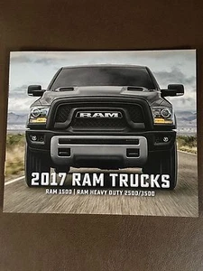 2017 Dodge Ram Trucks 1500 2500 3500 6 Seiten kleiner original Verkaufsprospekt  - Bild 1 von 1