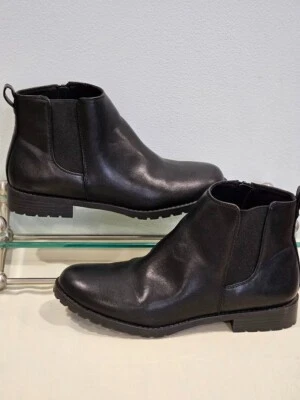 Sonoma Women’s Ankle Boots Cilantro Black Size 9.5 Med Memory Foam Bootie - Image 1 of 4