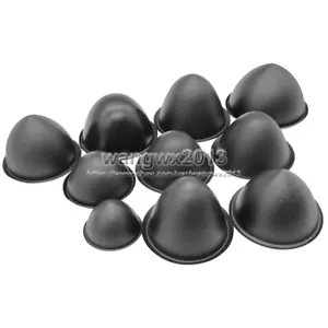 2 Stück 30 mm ~ 50 mm Kunststoff-Kalottenlautsprecher Staubkappe Tieftöner Kugelkopf Staubschutz - Bild 1 von 17