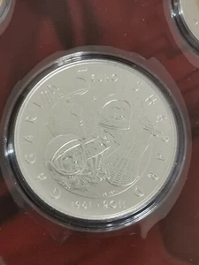 5 EURO SILBER SAINT MARIN 2011 / UNC VERSIEGELT AUS DER SCHATULLE / SAN MARINO EUROS SILVE - Bild 1 von 2