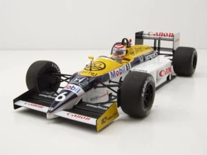 Williams Honda FW11 #6 Formula 1 Brasile GB 1986 N. Piquet modellino auto 1:18 MCG - Foto 1 di 9