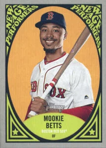 2019 Topps Heritage New Age Performers #NAP2 Mookie Betts - NM-MT - Picture 1 of 2