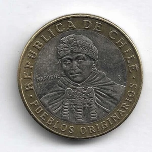 Chile 100 pesos 2012 bimetal ( Ko-762) - Picture 1 of 1