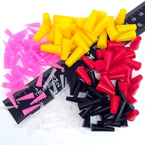 175 Piece Powder Coating Plugs High Temp Silicone Rubber Tapered Stopper Kit - Picture 1 of 7