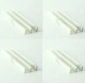 12 pack Flat Soapstone Refill 5" x 1/2" x 3/16" Welding Steel White Marker - Picture 1 of 3