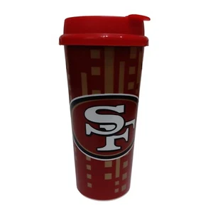 NFL San Francisco 49ers Insulated Acrylic Travel Tumbler, 16oz - Picture 1 of 2