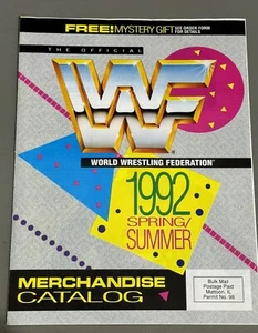 Catálogo de mercancías de la tienda HULK HOGAN WWF verano 1992 revista de lucha libre wwe - Imagen 1 de 3