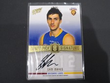 2013 SELECT AFL DRAFT PICK SIGNATURE DPS8 SAM MAYES 278/280
