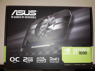 SCHEDA VIDEO ASUS NVIDIA PH-GT1030-O2G 2 GB DDR5 (HDMI-DVI) - Immagine 1 di 4