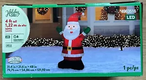 Nueva sala de vacaciones inflable Santa Santa interior/exterior Navidad. - Imagen 1 de 4