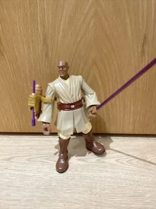 Mace Windu 7 Inch Collectable Star Wars Vintage Figure - Picture 1 of 6
