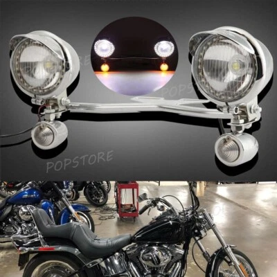 Luz de señal de giro de conducción de paso para Honda VTX1300C VTX1300R VTX1300S VTX1800 Foto 1 de 4