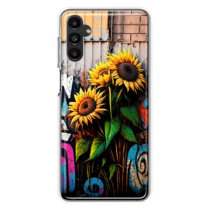 Für Samsung Galaxy A14 5G Stoßfeste Hülle Sonnenblumen Graffiti Lackierung - Bild 1 von 6
