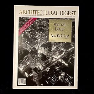 November 1989🐇Architectural Digest🐇~~VERY GOOD~~Special Issue~~~New York City!