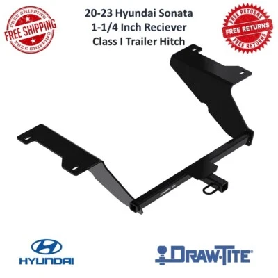 Enganche de remolque Draw-Tite 24993 clase I, receptor de 1-1/4" para Hyundai Sonata 20-23 Foto 1 de 4