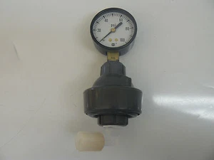USG PRESSURE GAUGE 1-100 PSI - Picture 1 of 2