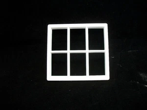 Finestra: Abbaino georgiano 6 pannelli Window Jacksons Miniature scala 1/12 B09 - Foto 1 di 2