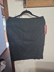Merona Pencil Skirt, SZ 6, Stretch, Black, Lined, NWT  - Picture 1 of 12