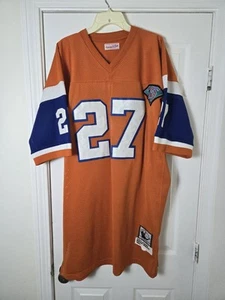 Mitchell Ness 1994 Steve Atwater Denver Broncos 75th Patch 1994 Jersey Sz 56 - Picture 1 of 7