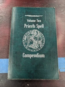 Priest's Spell Compendium Volume Two 2 Advanced Dungeons & Dragons 11611 #2 - Picture 1 of 2