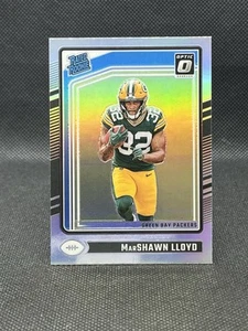 2024 Donruss Optic Marshawn Lloyd SILVER HOLO RATED ROOKIE #275 Packers RC - Picture 1 of 2