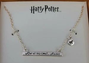 Harry Potter Feinversilbert Always Halskette 18" Kette - Bild 1 von 3