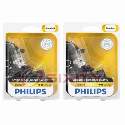 2 bombillas antiniebla delanteras Philips para Plymouth Breeze 1996-2000 eléctrico kw Foto 1 de 4