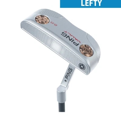 NEW LEFTY Ping VAULT 2.0 B60 Platinum Putter 34 inch Graphite Shaft with HC LH - Image 1 of 4