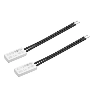 2Pcs KSD9700 Thermostat 40℃ N.O 5A Plastic Bimetal Temperature Control Switch - Picture 1 of 3