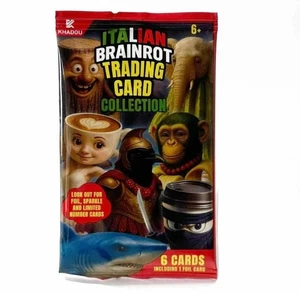 Italian Brainrot Trading Cards Pack (6pk) Single Pack - Bild 1 von 1