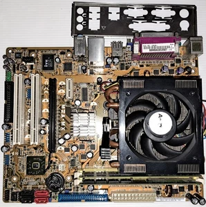 Scheda Madre Asus M2A-MX con CPU AMD AM2 Dual Core e Ram - Foto 1 di 1