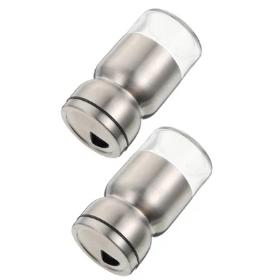  2 Pcs Barattolo Spezie Contenitore Per Condimenti Fornitura Cucina - Immagine 1 di 4