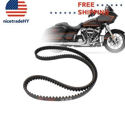 Rear Drive Belt 24mm 140 Tooth 1204-0113 For Harley-Davidson - Изображение 1 из 4