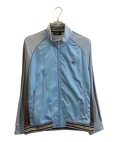 BURBERRY BLACK LABEL Giacca da pista Switching blu taglia 3