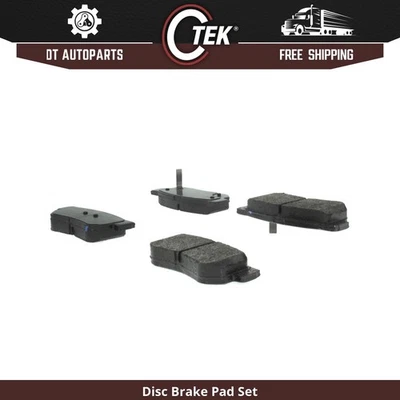 Para Kia Magentis 2001-2010 | Pastillas de freno de disco traseras centradas | Semimetálicas Foto 1 de 4
