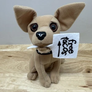 Peluche Vintage Parlante Taco Bell Chihuahua Cane Peluche "Qui Lucertola Lucertola" - Foto 1 di 7