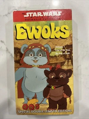 EWOKS Vol 1 STAR WARS Trilogy Animated Collection (VHS 1990) Double Feature - Image 1 of 4
